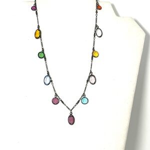 New Bellagio Multicolor Crystal Necklace